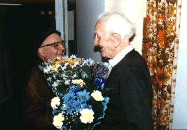 Max Fge (recht) und Ludwig Schellhammer (links)